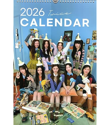 Amazon.co.jp: TWICE トゥワイス グッズ 卓上 カレンダー (写真集